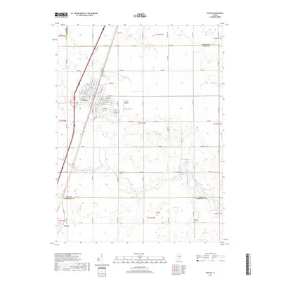 2018 Map of Paxton, 2018 Print