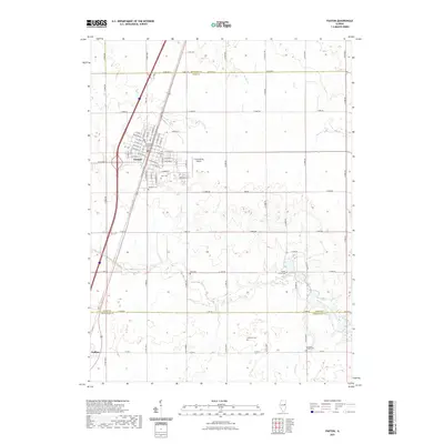 2021 Map of Paxton, 2021 Print