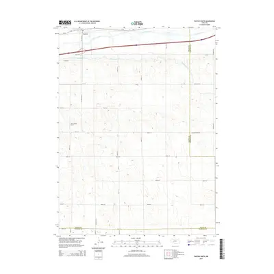 2014 Map of Paxton South, 2014 Print