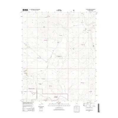 2013 Map of Paxton Springs, 2013 Print
