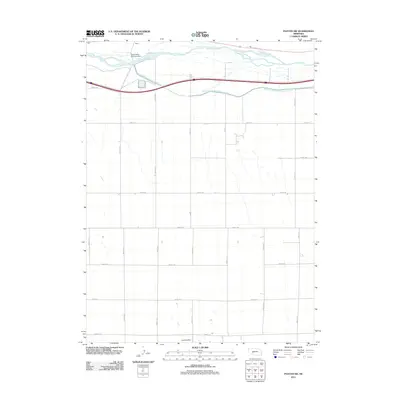 2011 Map of Paxton SW, 2011 Print