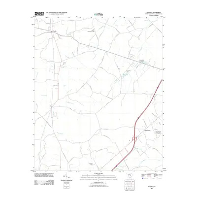 2011 Map of Paxville, 2011 Print