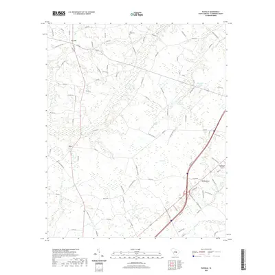 2020 Map of Paxville, 2020 Print