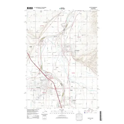 2013 Map of Payette, 2013 Print