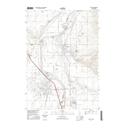 2017 Map of Payette, 2017 Print