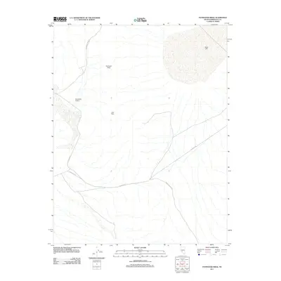 2011 Map of Paymaster Ridge, 2011 Print
