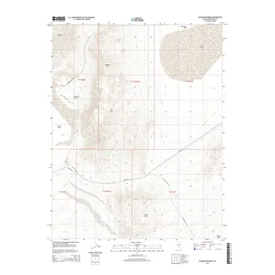2014 Map of Paymaster Ridge, 2014 Print
