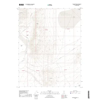 2018 Map of Paymaster Ridge, 2018 Print
