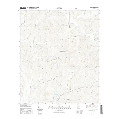 2014 Map of Payne Lake, 2014 Print