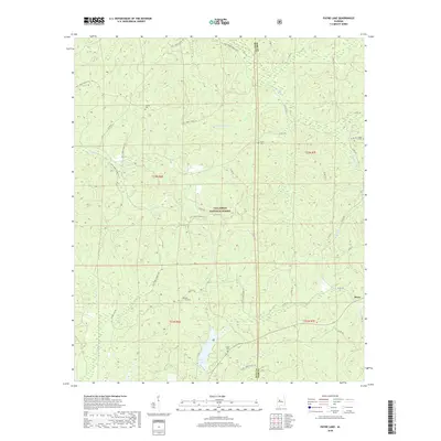 2018 Map of Payne Lake, 2018 Print
