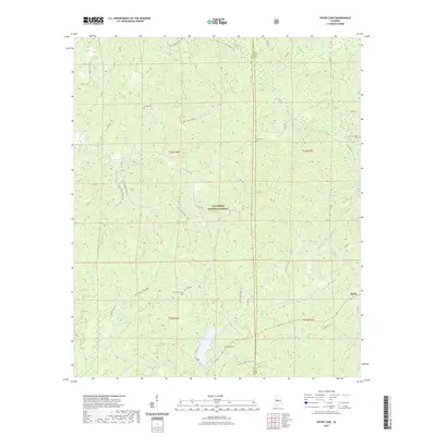 2021 Map of Payne Lake, 2021 Print