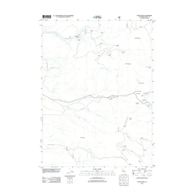 2012 Map of Payne Peak, 2012 Print