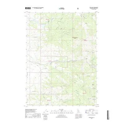 2018 Map of Payne Peak, 2018 Print