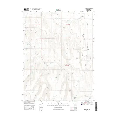 2016 Map of Payne Wash, 2016 Print