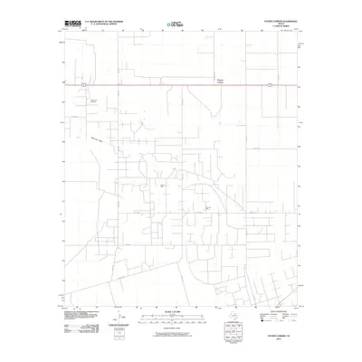 2010 Map of Paynes Corner, 2010 Print