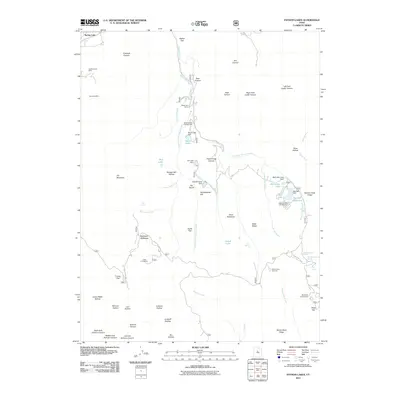 2011 Map of Payson Lakes, 2011 Print