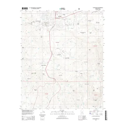 2014 Map of Payson South, 2014 Print