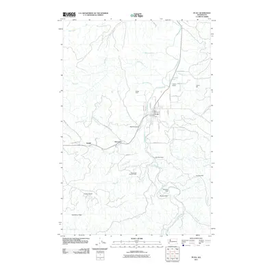 2011 Map of Pe Ell, 2011 Print
