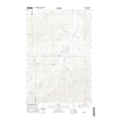 2017 Map of Pe Ell, 2017 Print