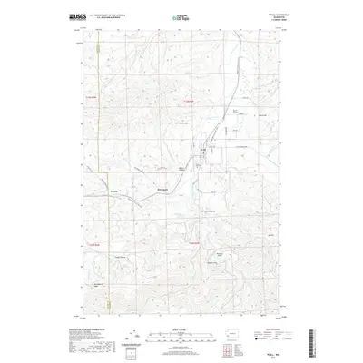 2020 Map of Pe Ell, 2020 Print