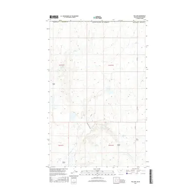 2017 Map of Pea Lake, 2017 Print