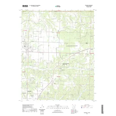 2020 Map of Pea Ridge, 2020 Print