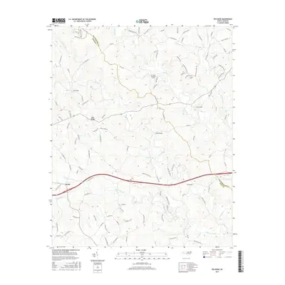 2016 Map of Pea Ridge, 2016 Print