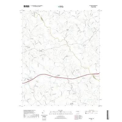 2019 Map of Pea Ridge, 2019 Print