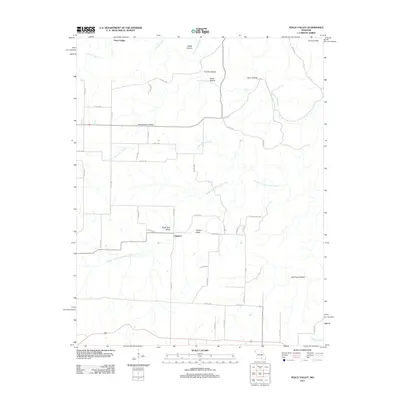 2011 Map of Peace Valley, 2011 Print