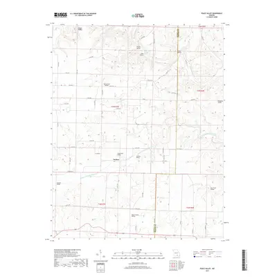 2017 Map of Peace Valley, 2017 Print