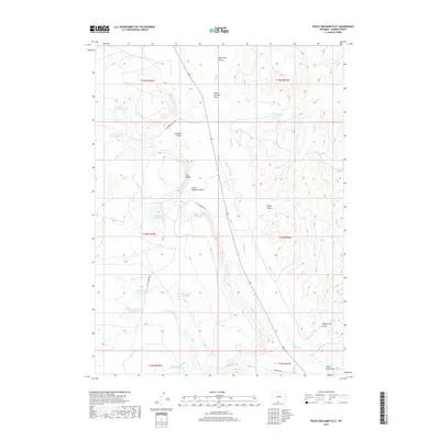 2017 Map of Peach Orchard Flat, 2017 Print