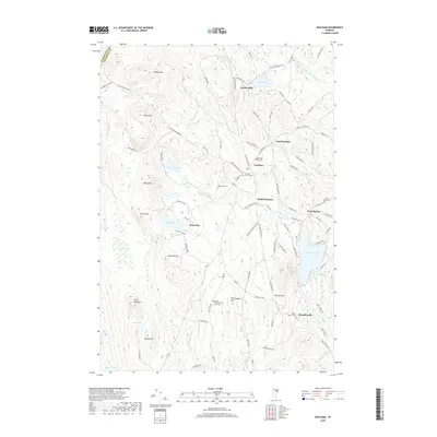2018 Map of Peacham, 2018 Print
