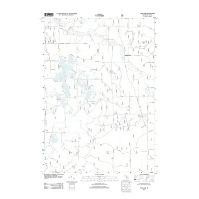 2012 Map of Peacock, 2012 Print