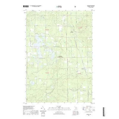 2019 Map of Peacock, 2019 Print