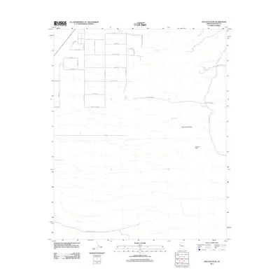 2011 Map of Peacock Peak, 2011 Print