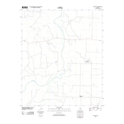 2010 Map of Peacock, 2010 Print