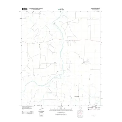 2012 Map of Peacock, 2012 Print