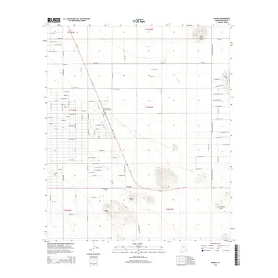 2014 Map of Pearce, 2014 Print