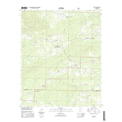 2017 Map of Pearcy, 2017 Print