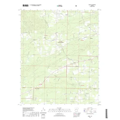 2020 Map of Pearcy, 2020 Print