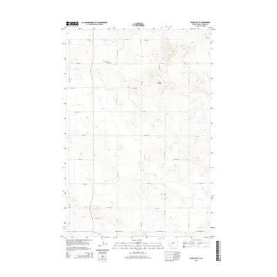 2014 Map of Pearl Butte, 2014 Print