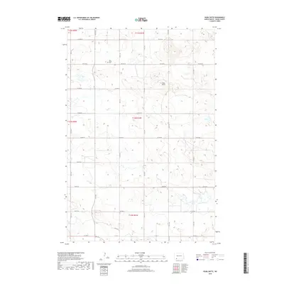 2018 Map of Pearl Butte, 2018 Print