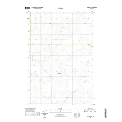2020 Map of Pearl Butte NW, 2020 Print