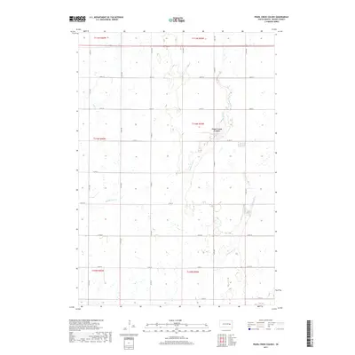 2017 Map of Pearl Creek Colony, 2017 Print