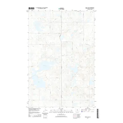 2014 Map of Pearl Lake, 2014 Print