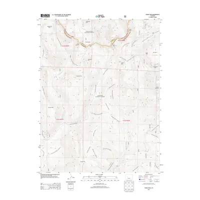 2013 Map of Pearl Pass, 2013 Print