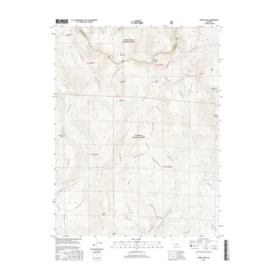 2016 Map of Pearl Pass, 2016 Print