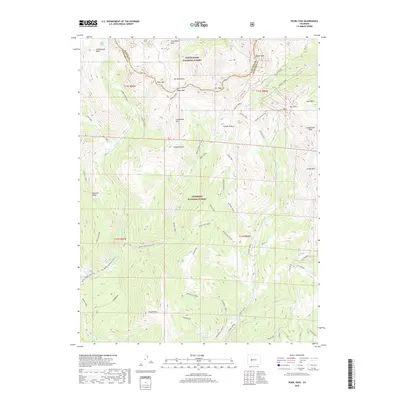 2019 Map of Pearl Pass, 2019 Print