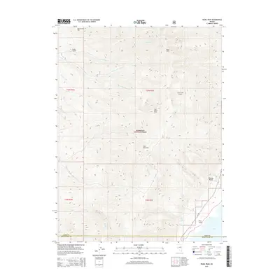 2014 Map of Pearl Peak, 2014 Print