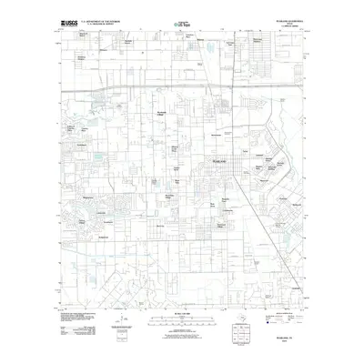 2010 Map of Pearland, 2010 Print